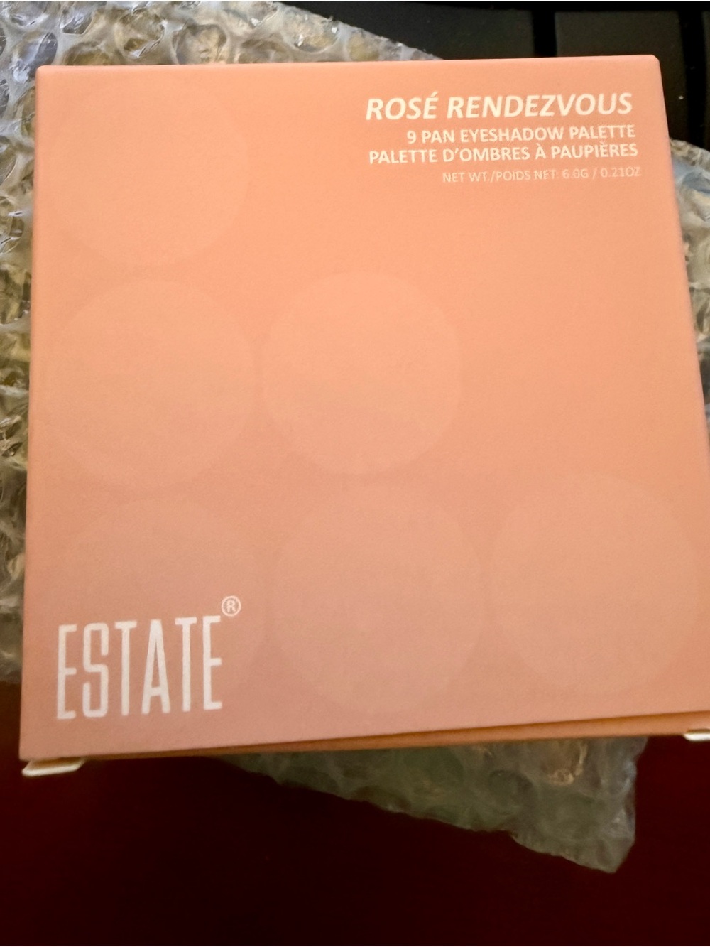 The Estate Cosmetics Rosé Rendezvous 9 Pan Eyeshadow Palette